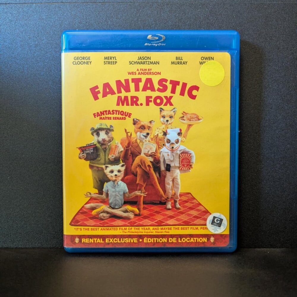 Fantastic Mr.Fox (Blu-Ray) Used!